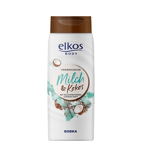 Elkos Body Cremedusche Milch & Kokos Gel 300/400ml