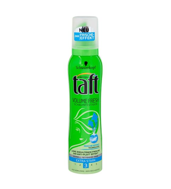 Taft  3  Volume Fresh Extra Stark Pianka 150ml