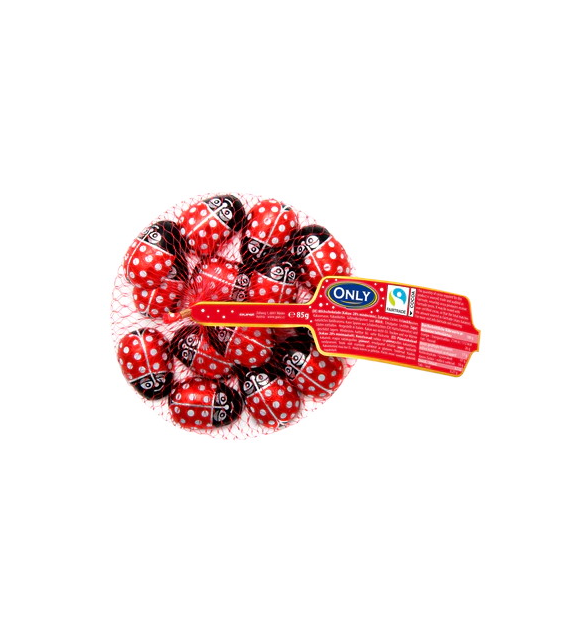 Only Lady Birds Biedronki Czekoladki Siatka 85g