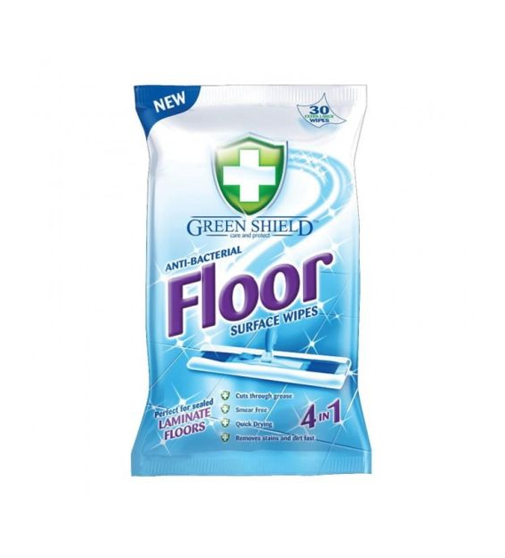 Green Shield Floor Anti-Bacterial Chusteczki 30szt