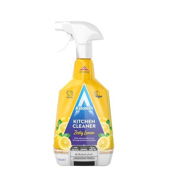 Astonish Kitchen Cleaner Zesty Lemon Spr 750ml
