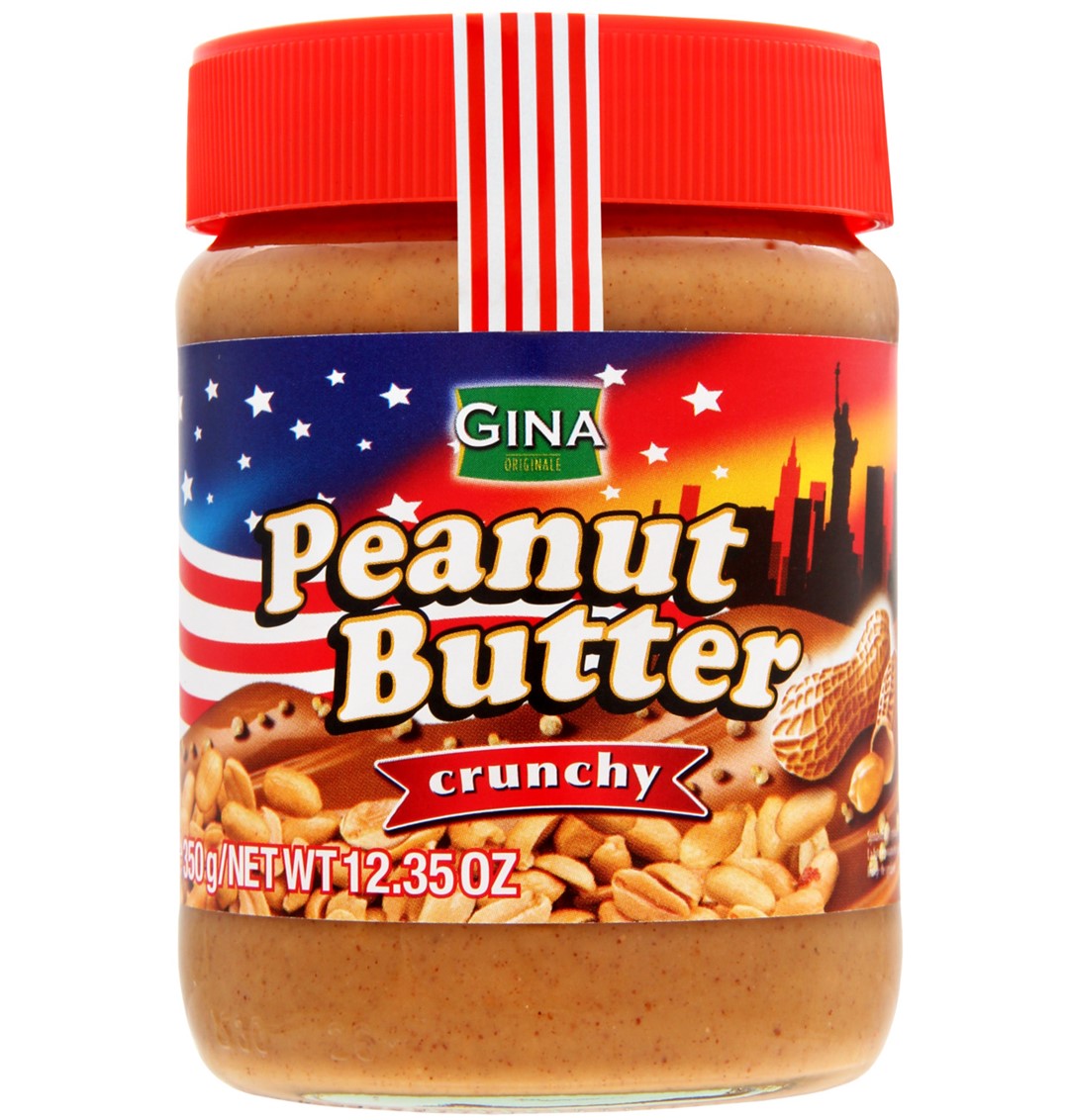 Gina Peanut Butter Crunchy 350g