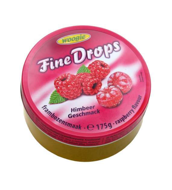 Woogie Raspberry Drops 175g