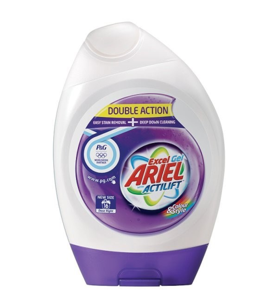 Ariel Excel Colour Gel 16p 592ml