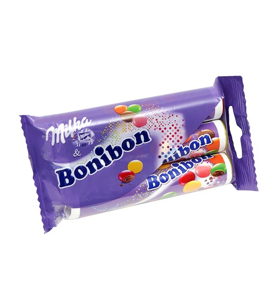 Milka & Bonibon Draże 3x24,3g 72,9g