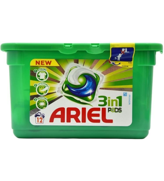Ariel 3in1 Pods Universal Caps 12p 360g