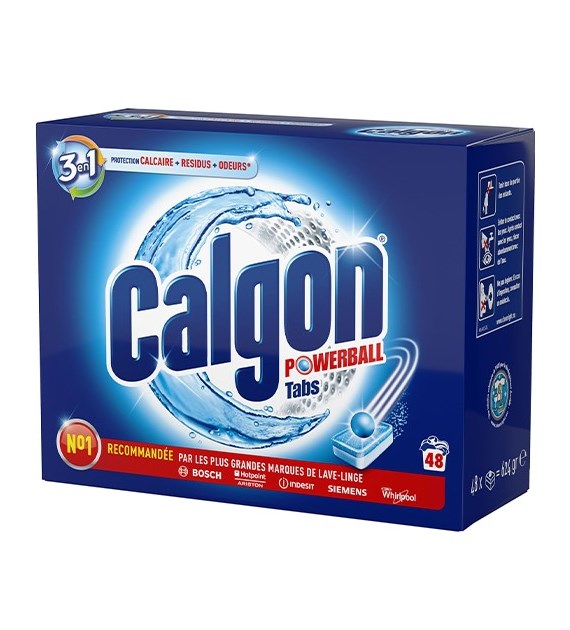 Calgon 3en1 Powerball Tabs 48szt 624g