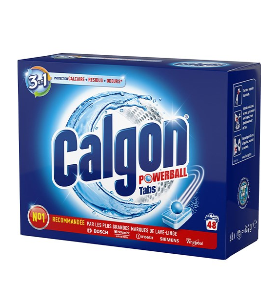 Calgon 3en1 Powerball Tabs 48szt 624g