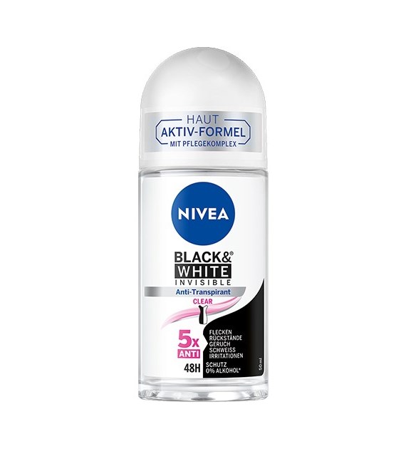 Nivea Black White Clear Kulka 50ml