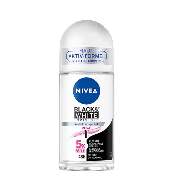Nivea Black White Clear Kulka 50ml
