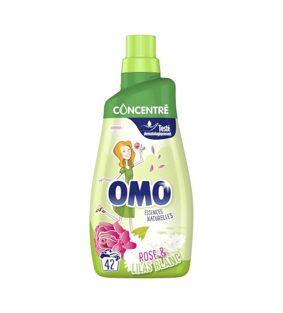 OMO Rose & Lilas Blanc Gel 42p 1,4L