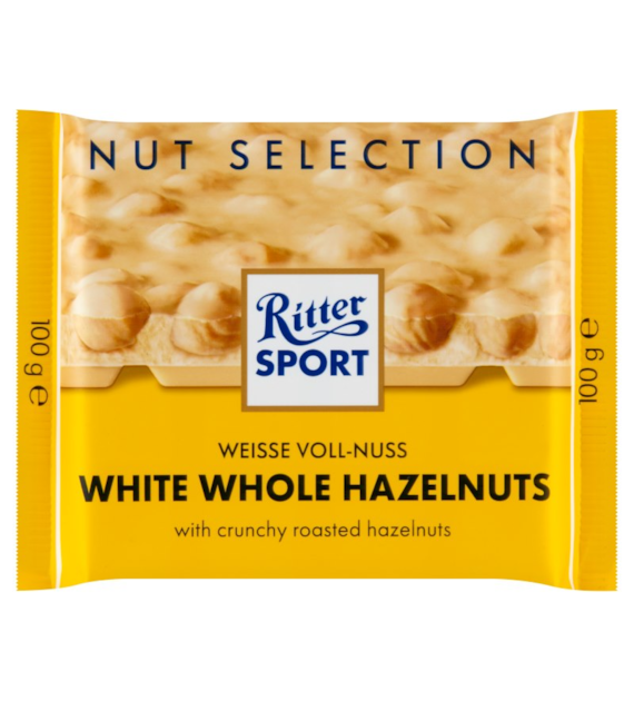Ritter Sport Weisse Voll-Nuss Czekolada 100g