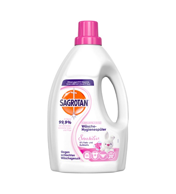 Sagrotan Wasche-Hygienespuler Sensitiv 20p 1,5L