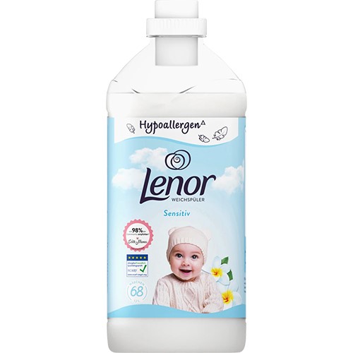 Lenor Sensitiv Płuk 68p 1,7L