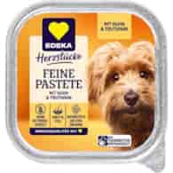 Edeka Feine Pastete Huhn Truthahn dla Psa 150g