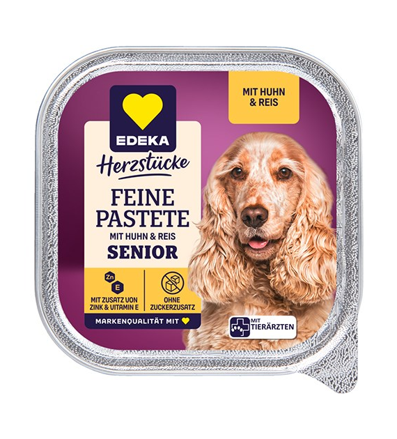 Edeka Feine Pastete Senior 7+ dla Psa 300g