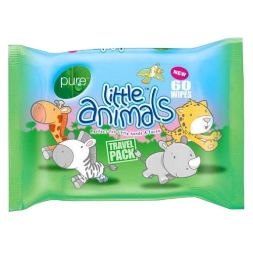 Pure Little Animals Chusteczki 60szt