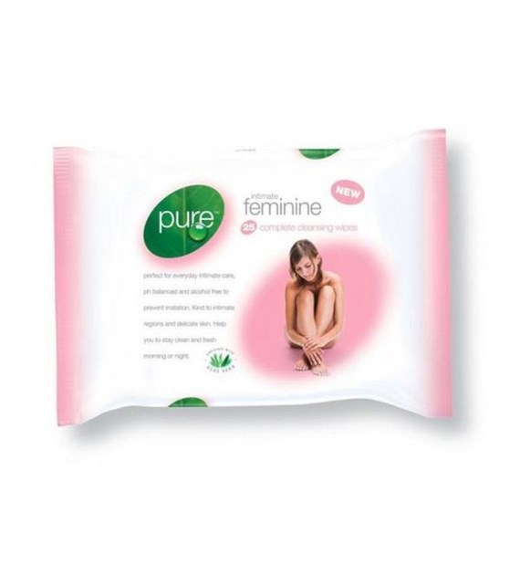Pure Deep Feminine Chusteczki 25szt