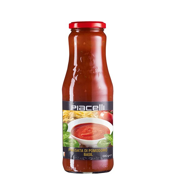Piacelli Passata di Pomodoro Basil 680g