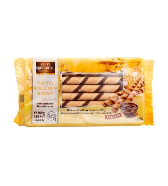 Feiny Biscuits Waffel Rollchen Rurki Kakao 160g