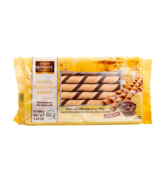 Feiny Biscuits Waffel Rollchen Rurki Kakao 160g
