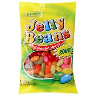 Woogie Jelly Beans Geleebonbons Sour Żelki 250g