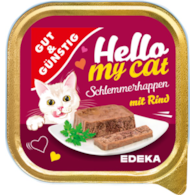 G&G Hello My Cat Schlemmerhappen Rind 100g