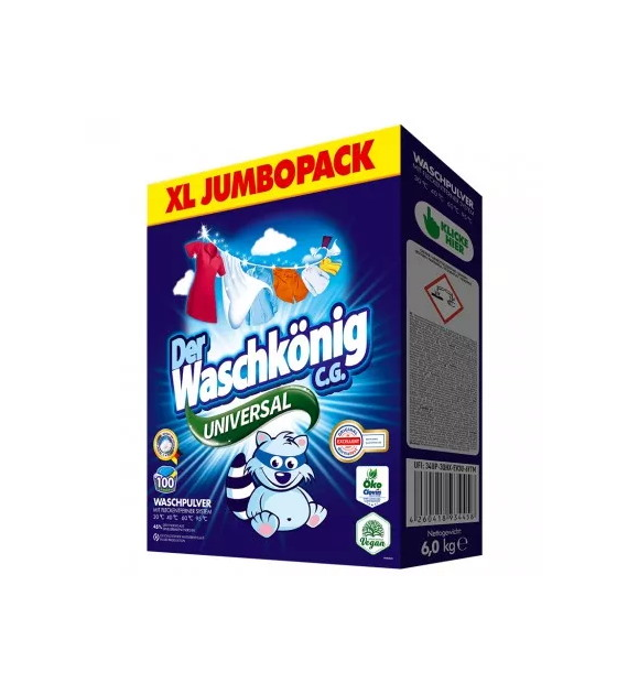 Waschkonig Universal Proszek 100p 6kg