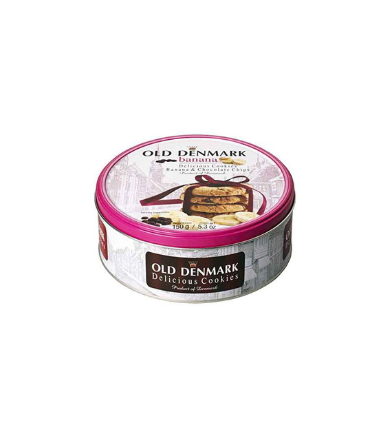 Old Denmark Banana Ciastka 150g