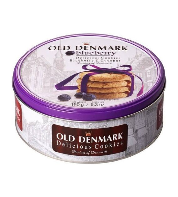 Old Denmark Blueberry Ciastka Jagodowe 150g