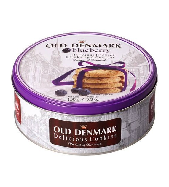 Old Denmark Blueberry Ciastka Jagodowe 150g