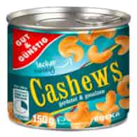 G&G Cashews Puszka Solone 150g