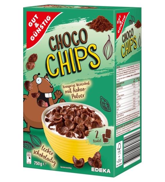 G&G Choco Chips 750g