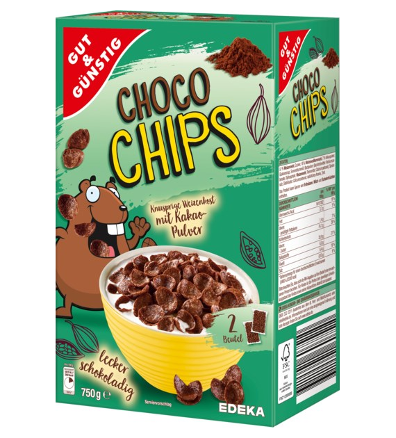 G&G Choco Chips 750g