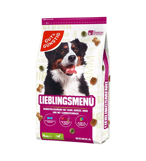 G&G Lieblingsmenu Huhn Gemuse Hirse dla Psa 4kg