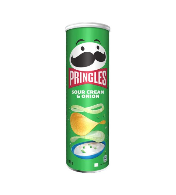 Pringles Sour Cream & Onion 185g