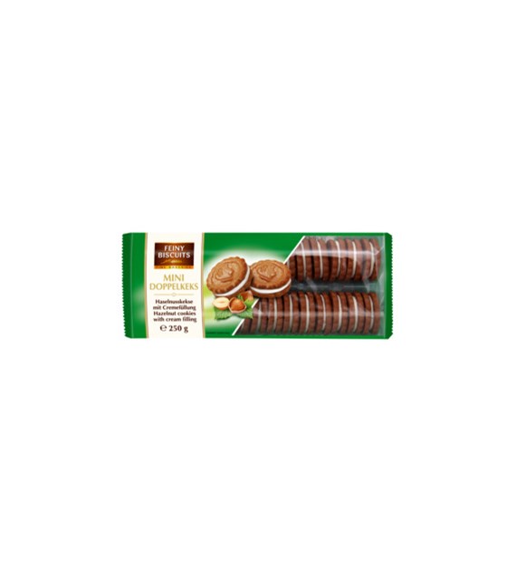 Feiny Biscuits Mini Doppelkeks Haselnuss 250g
