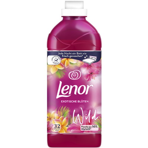 Lenor Exotische Bluten Wild Płuk 32p 800ml