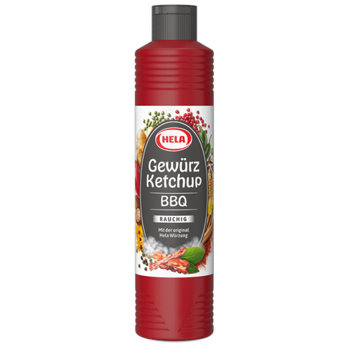 Hela Gewurz Ketchup BBQ Rauchig 800ml