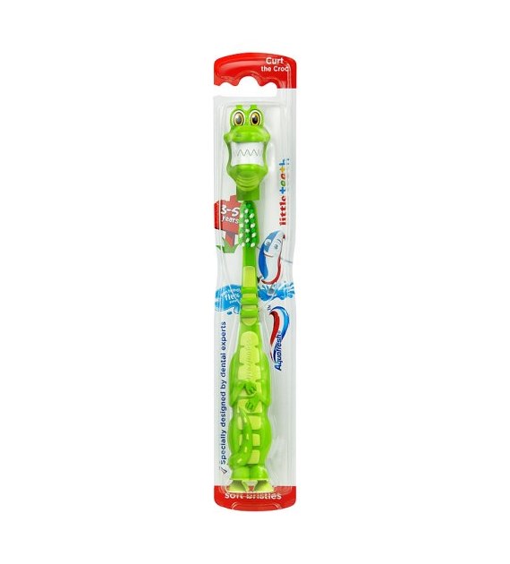 Aquafresh Curt the Croc 3-5 Lat Szczoteczka 1szt