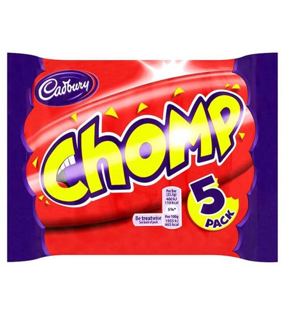 Cadbury Chomp Czeko 5x23g 117g