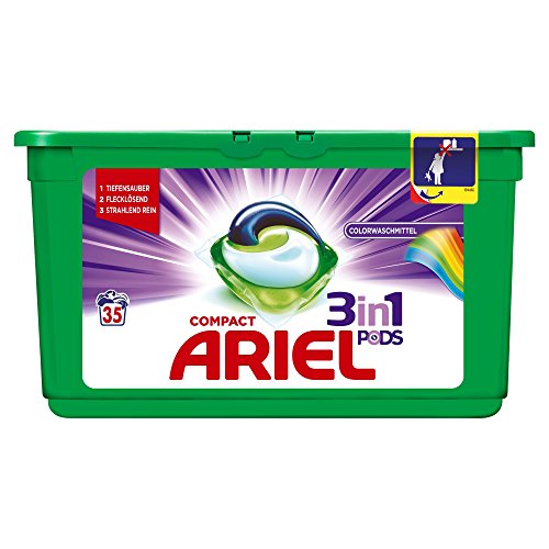 Ariel 3in1 Pods Color Caps 35p 1kg