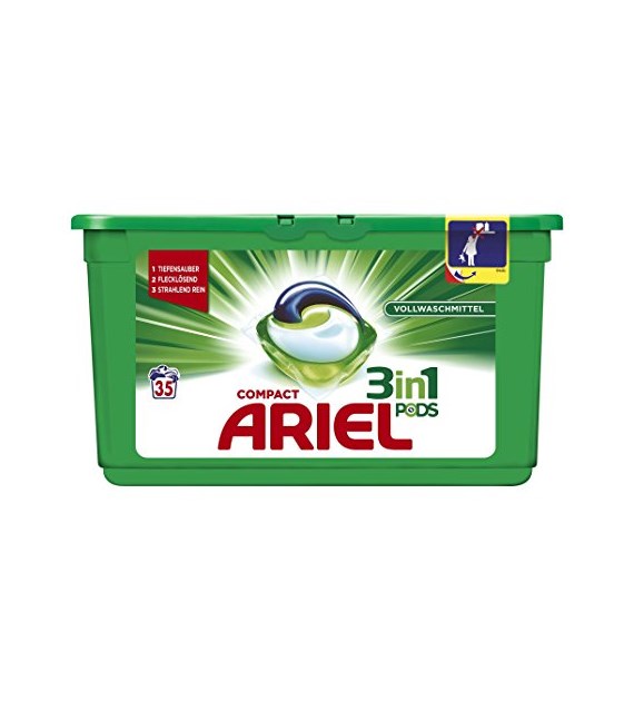 Ariel 3in1 Pods Universal Caps 35p 1,04kg