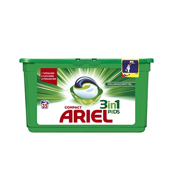 Ariel 3in1 Pods Universal Caps 35p 1kg