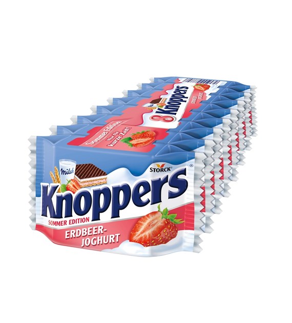 Knoppers Erdbeer & Joghurt 8x25g