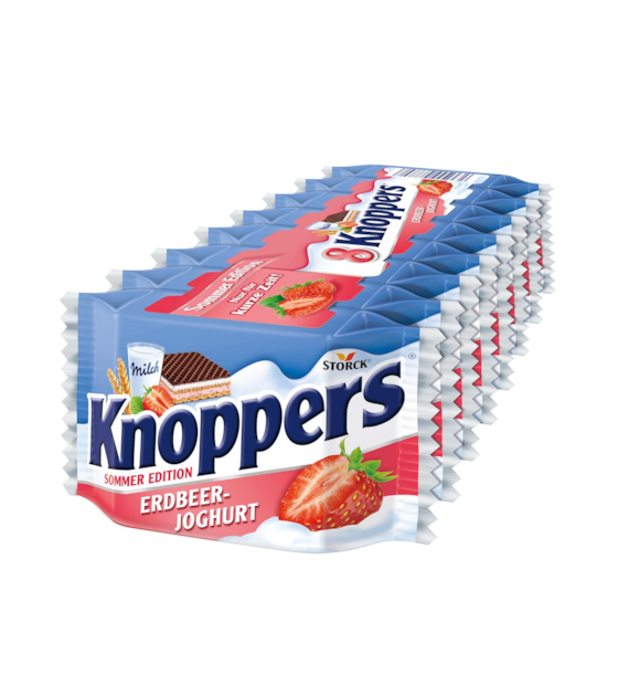 Knoppers Erdbeer & Joghurt 8x25g