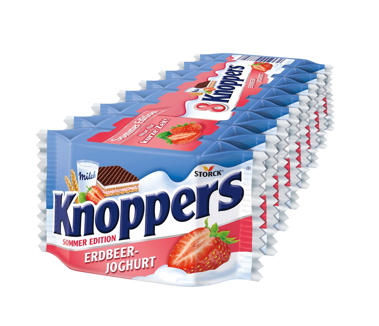 Knoppers Erdbeer&Joghurt 8x25g