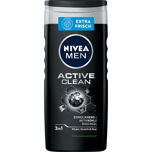Nivea Men Active Clean Gel 250ml