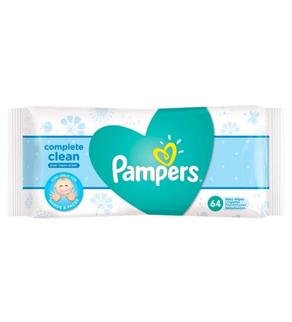 Pampers Fresh Complete Clean Chusteczki 64szt