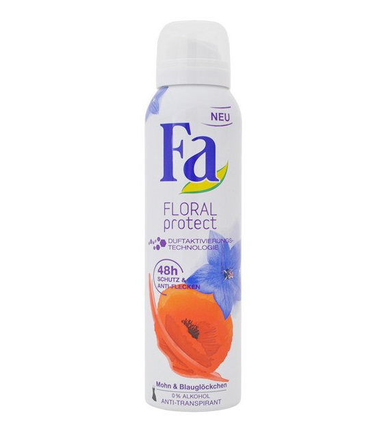 Fa Floral Protect Mohn Deo 150ml